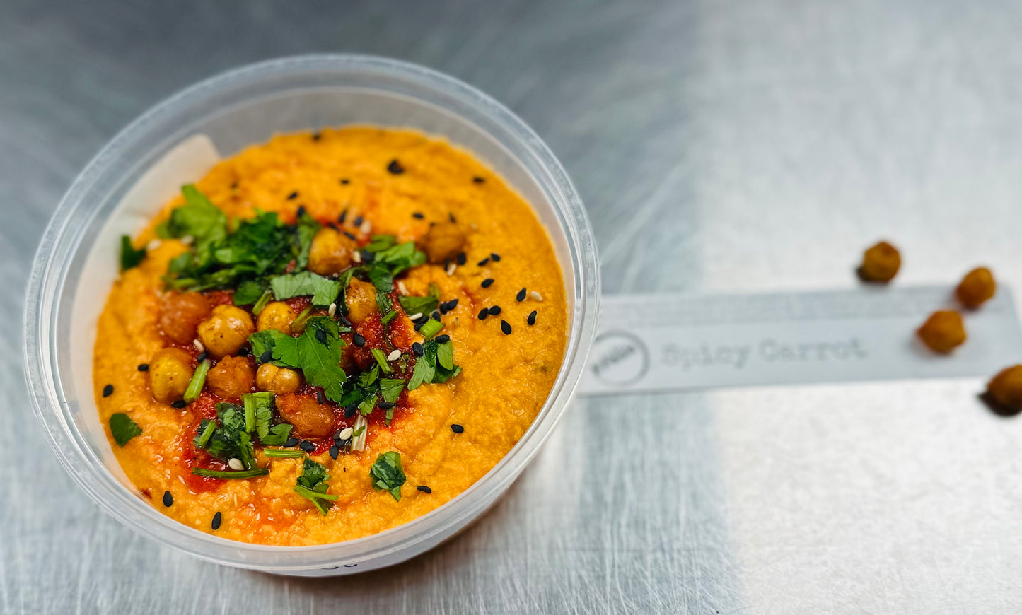 Hummus-Spicy Carrot